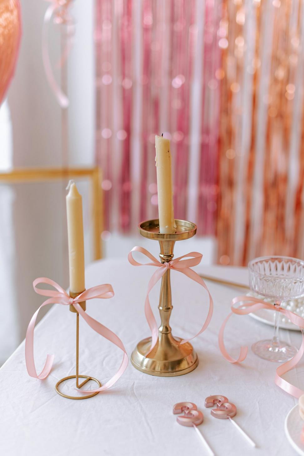 Wedding table centerpiece